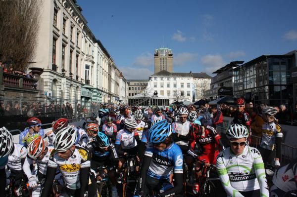 The start line in Gent
