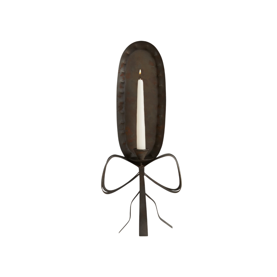 Ribbon Candle Sconce by Sarah Sherman Samuel