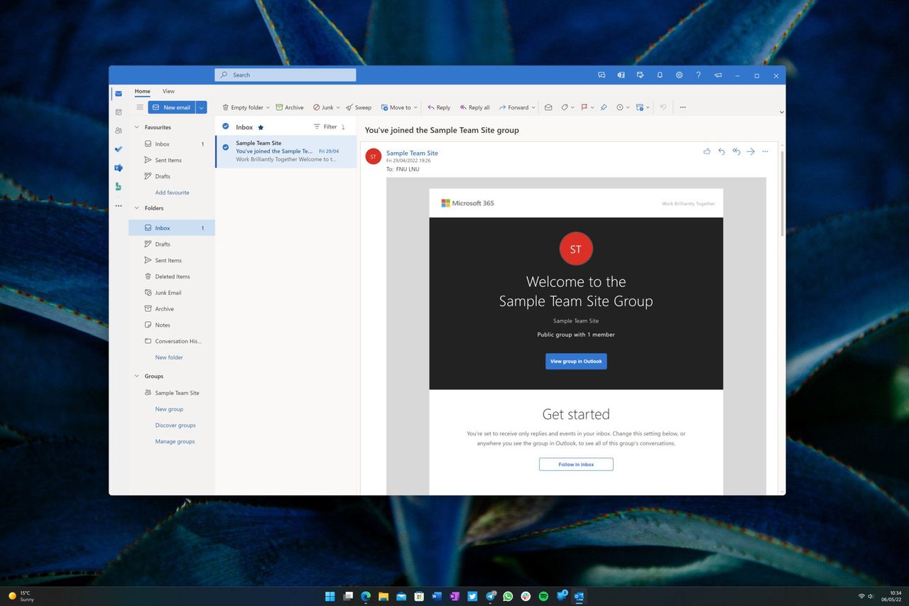 Outlook Client