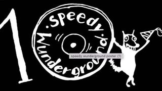 Speedy Wunderground 10th birthday logo