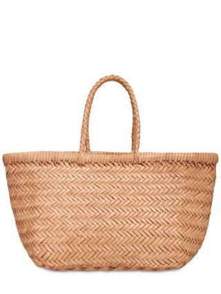 Triple Jump Small Leather Basket Bag - Dragon Diffusion - Women | Luisaviaroma