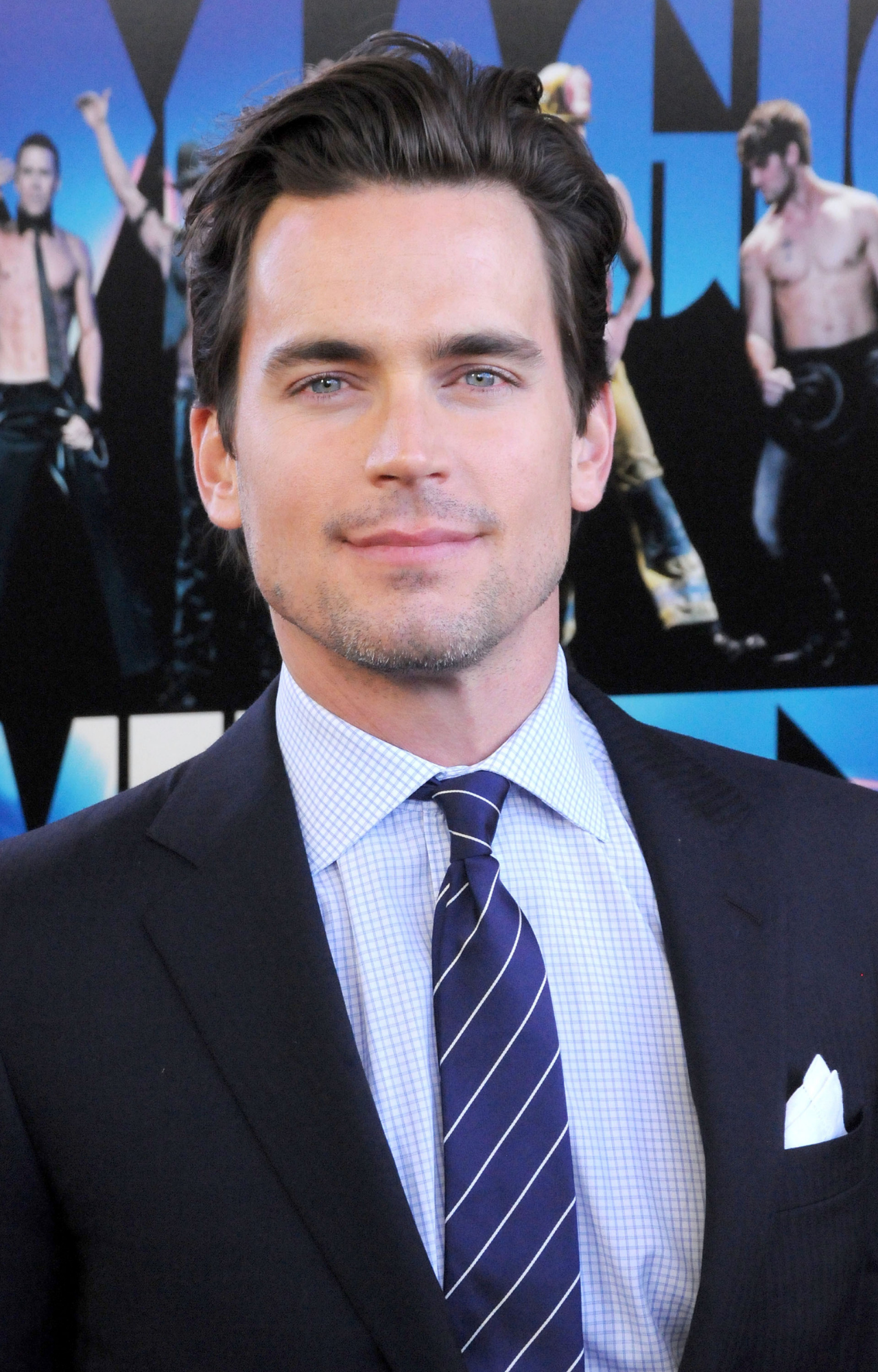Matt Bomer attends the Magic Mike premiere