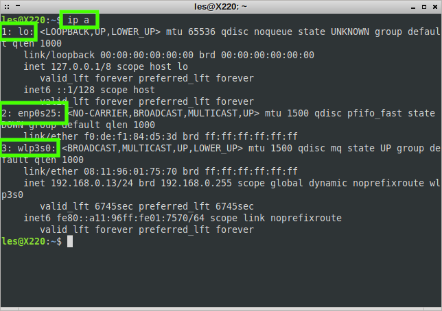 Manage Linux Network Connections