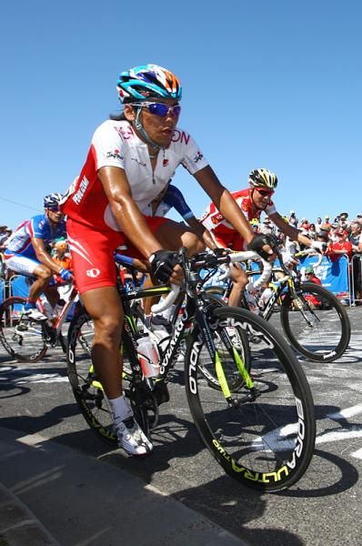 Yukiya Arashiro (Japan) on his way to ninth place