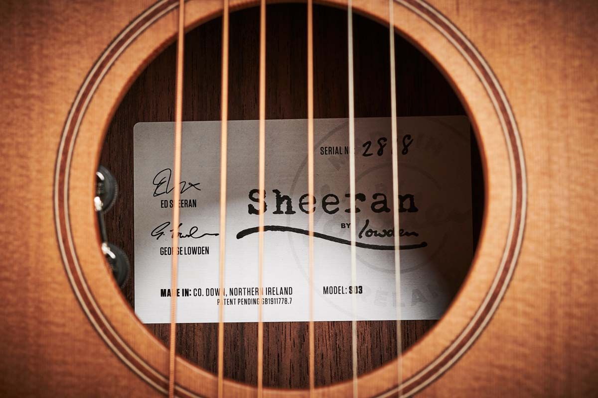Sheeran By Lowden S03 &amp; W02