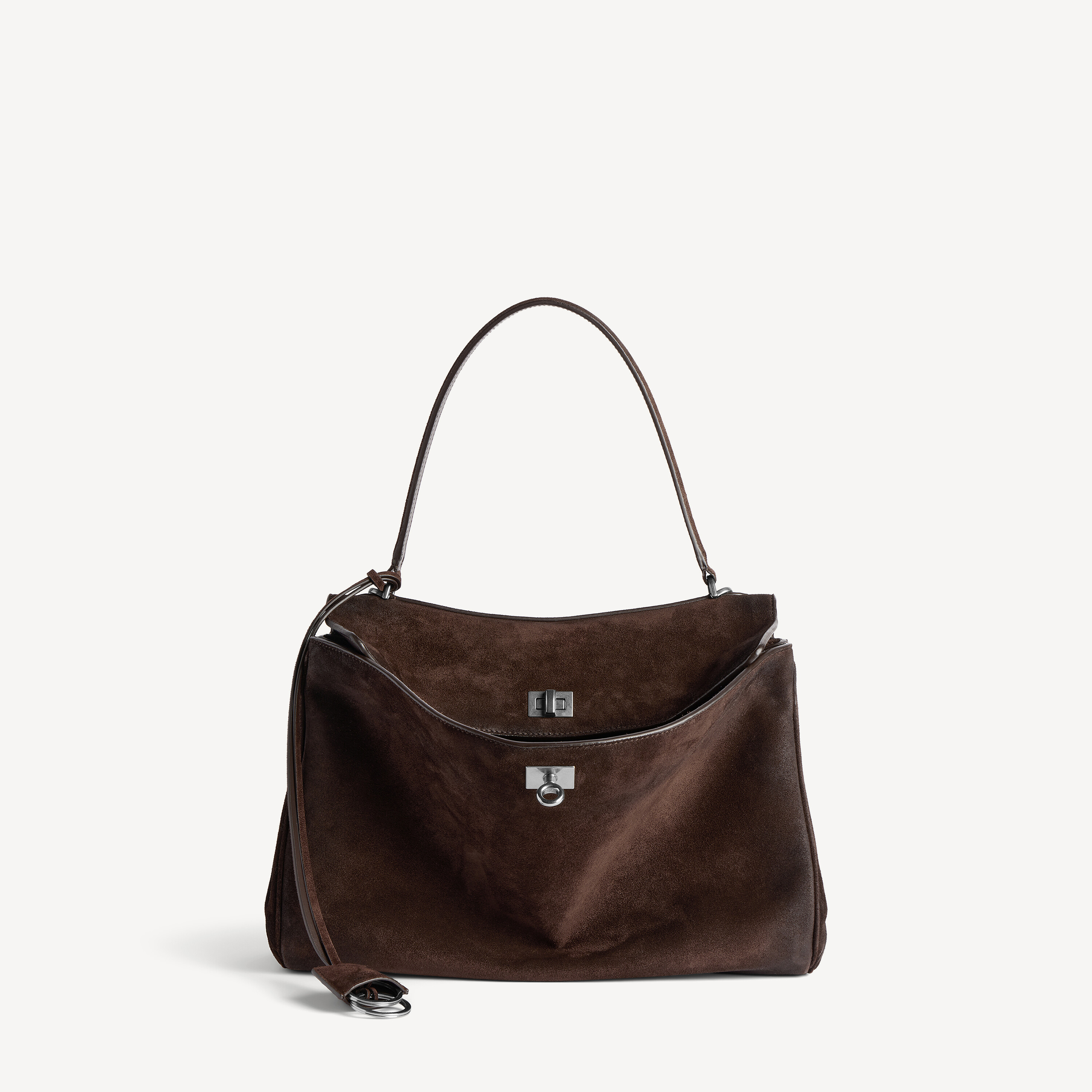 Women's Rodeo Handbag Medium in Light Espresso