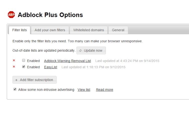 best google chrome extensions: AdBlock Plus