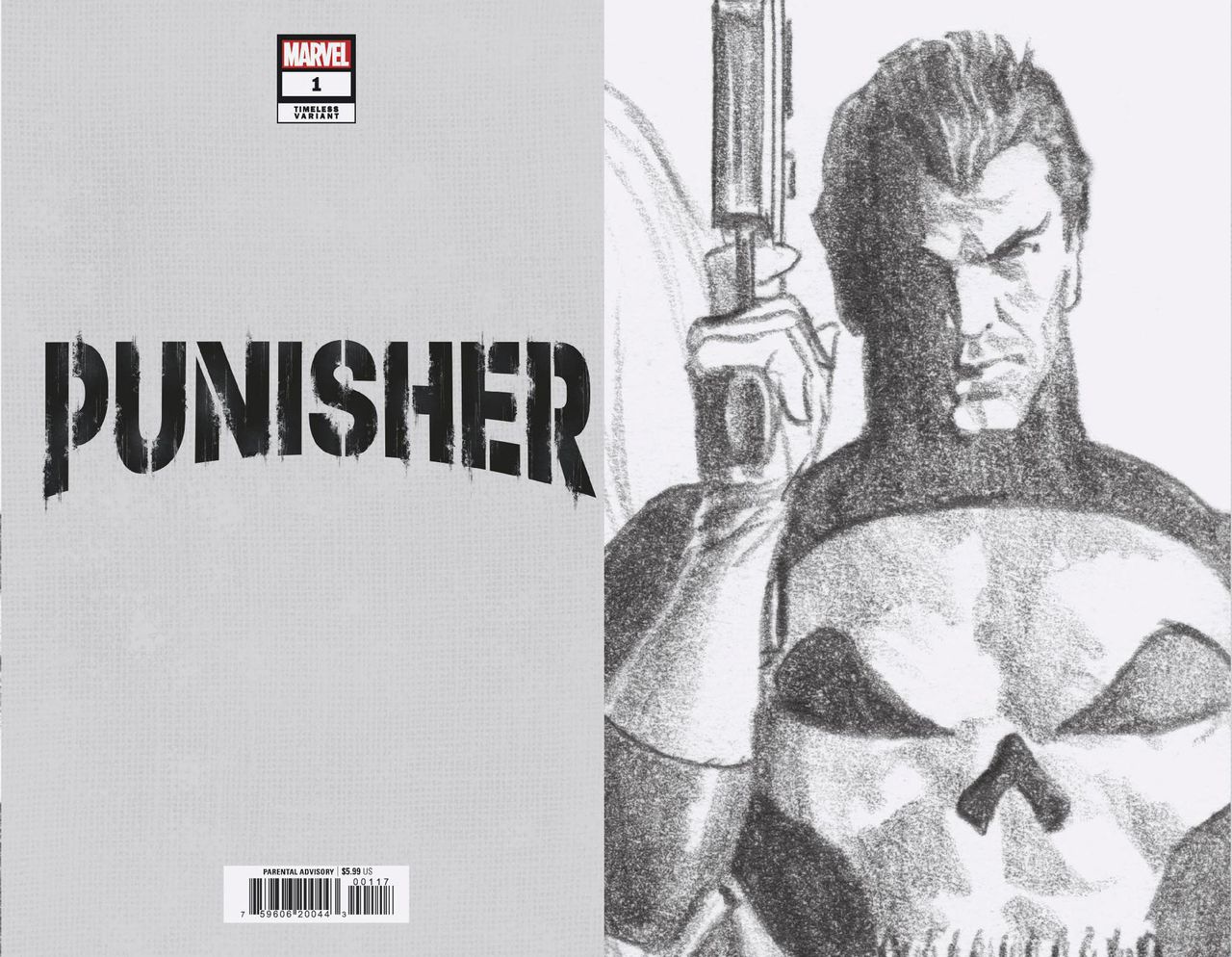 Punisher #1 variant cover