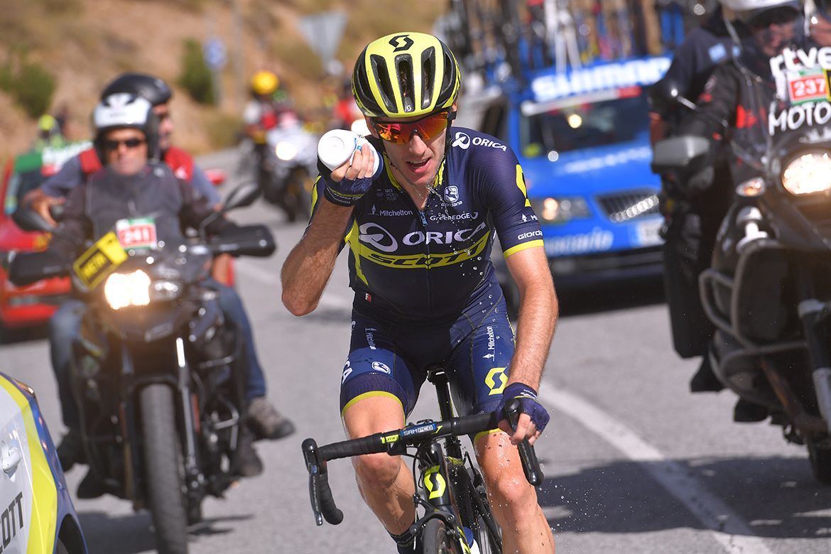 Adam Yates at the Vuelta a Espa&ntilde;a