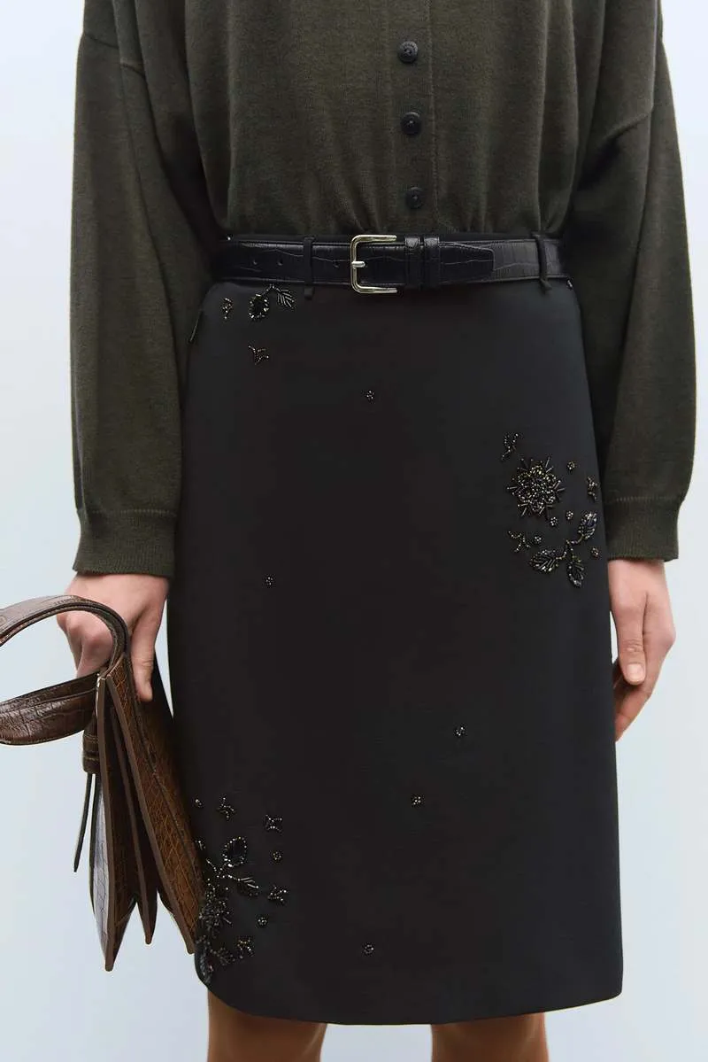 Cordera, Embellished Tailoring Skirt