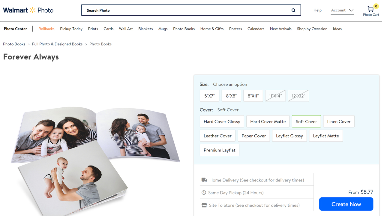 walmart photo books review