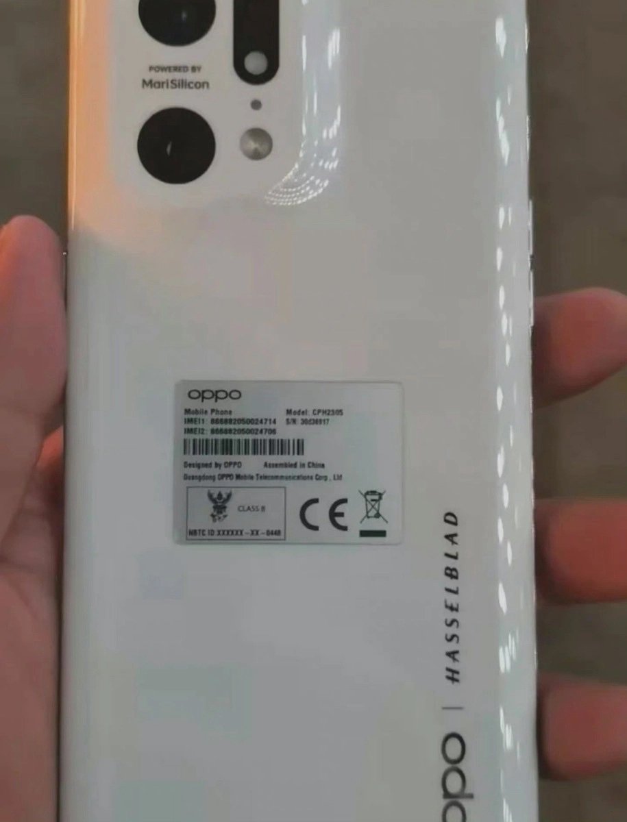 Oppo Find X5 Pro leak