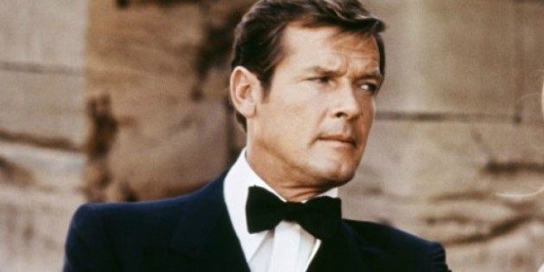 Roger Moore as James Bond