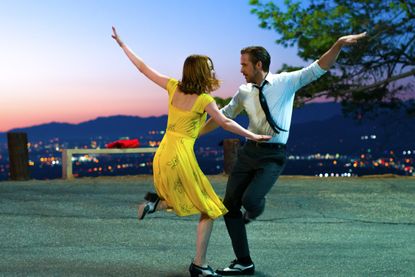 Emma Stone and Ryan Gosling co-star in La La Land. 