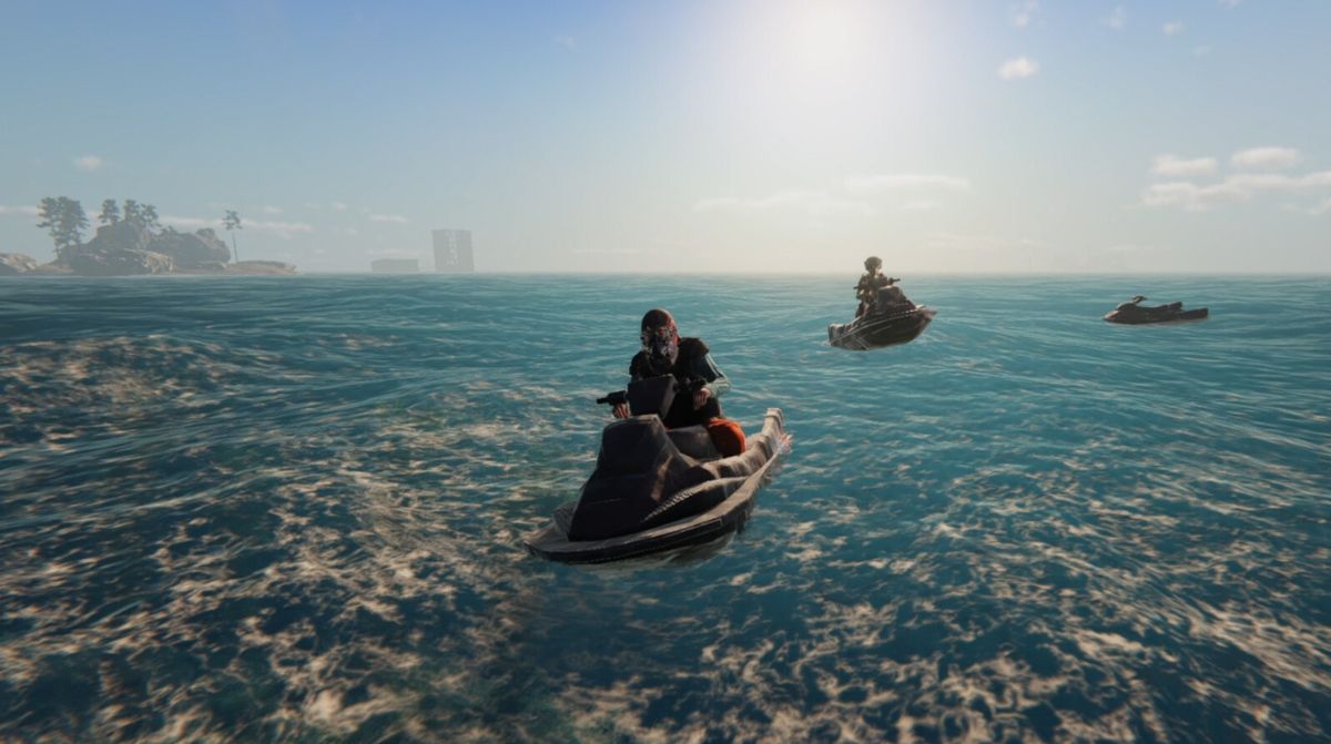 An image from flooded world survival game Sunkenland