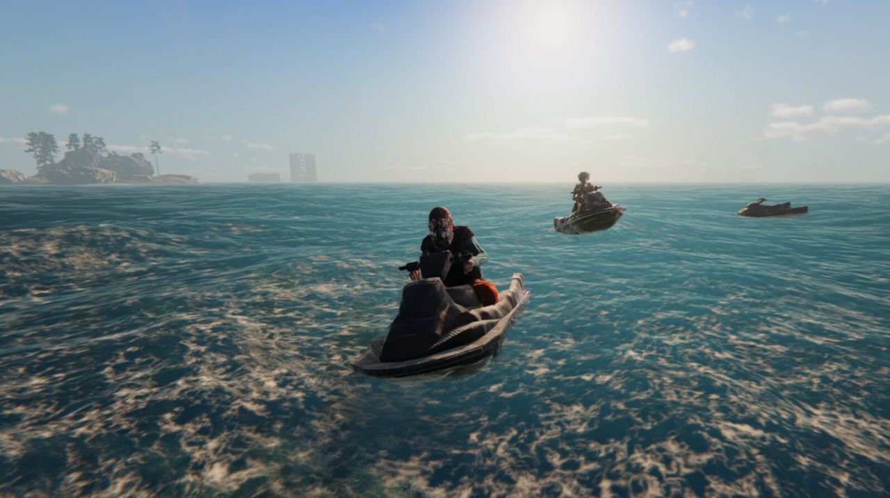 An image from flooded world survival game Sunkenland
