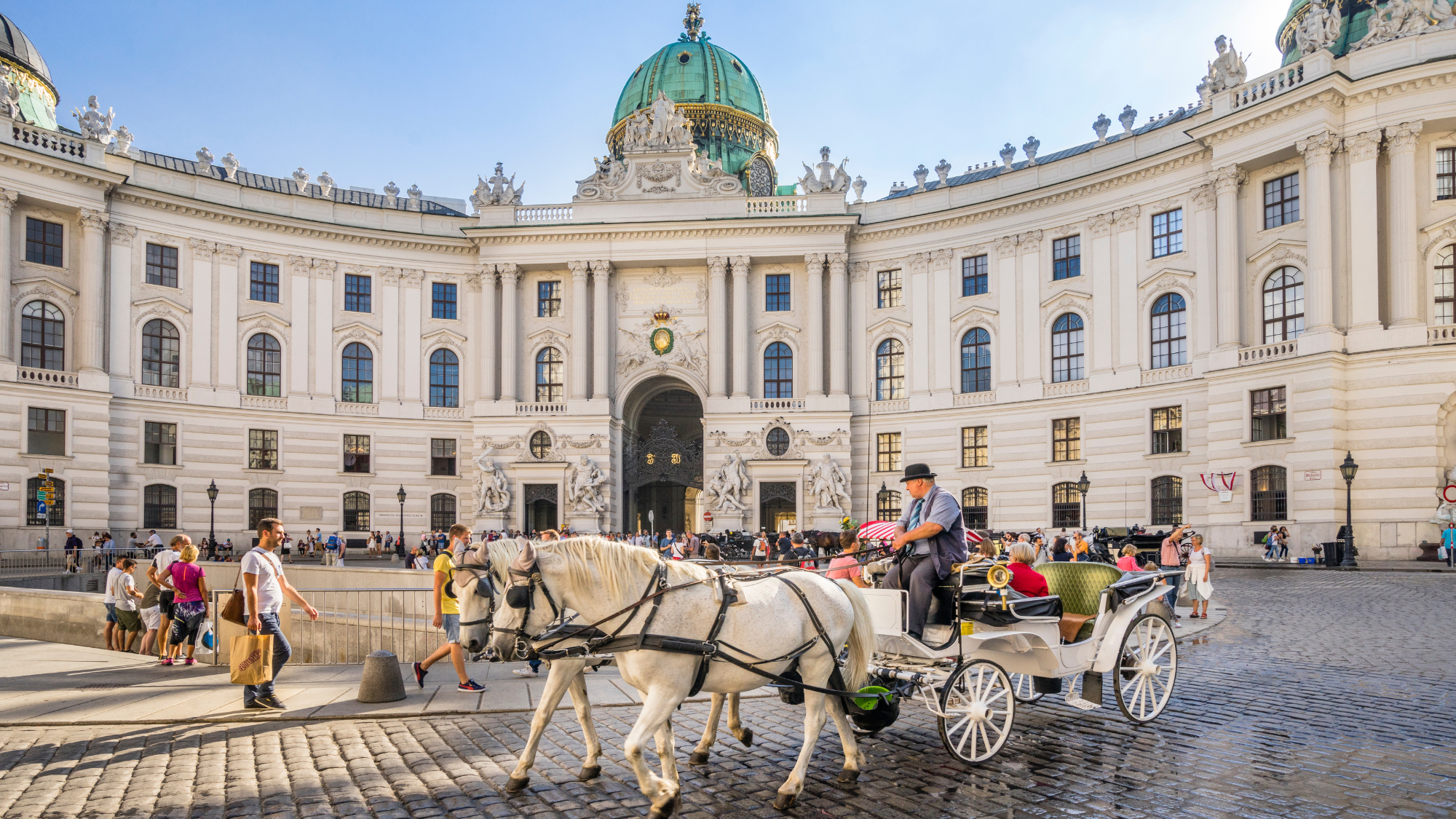 Vienna Hofburg Michaelerplatz