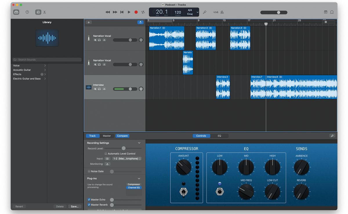 How to make a podcast in GarageBand Creative Bloq
