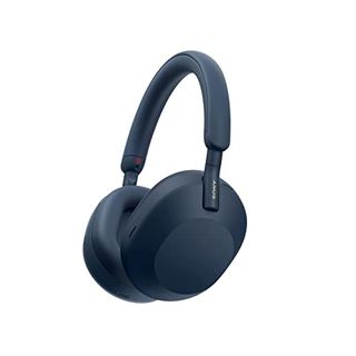 Sony WH-1000XM5 The Best Wireless Noise Canceling Headphones with Auto Noise Canceling Optimizer, Crystal Clear Hands-Free Calling, and Alexa Voice Control, Midnight Blue