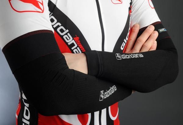 Seamless arm and leg warmers use complex knitting for a better fit and less stitching.