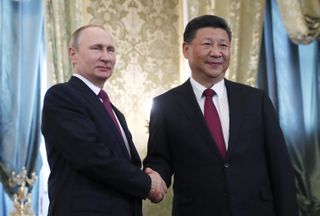 Chinese President Xi Jinping met with Vladimir Putin
