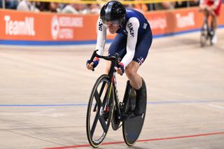 Oscar Nilsson-Julien on the track for France