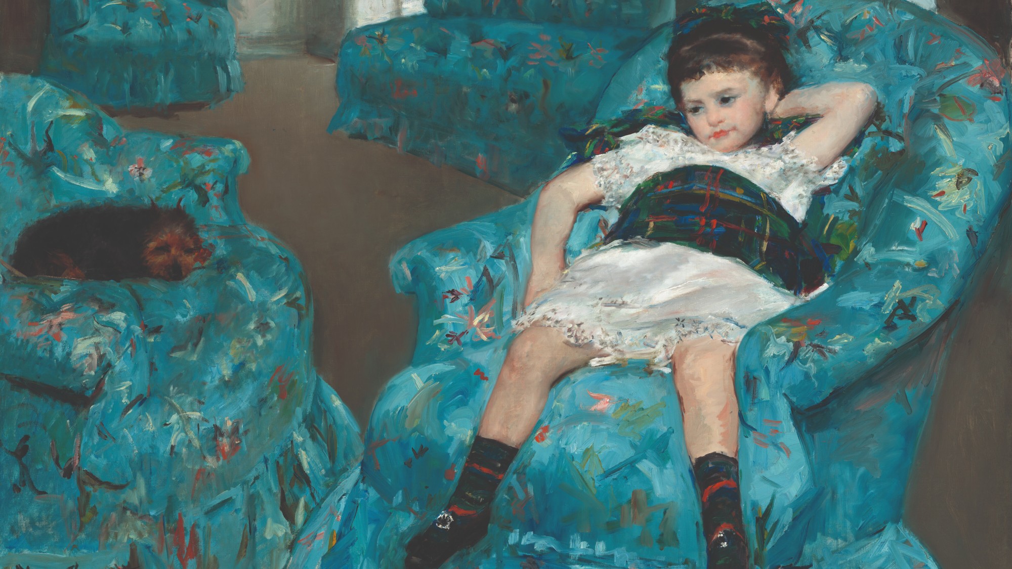 Cassatt&rsquo;s Little Girl in a Blue Armchair (1878)