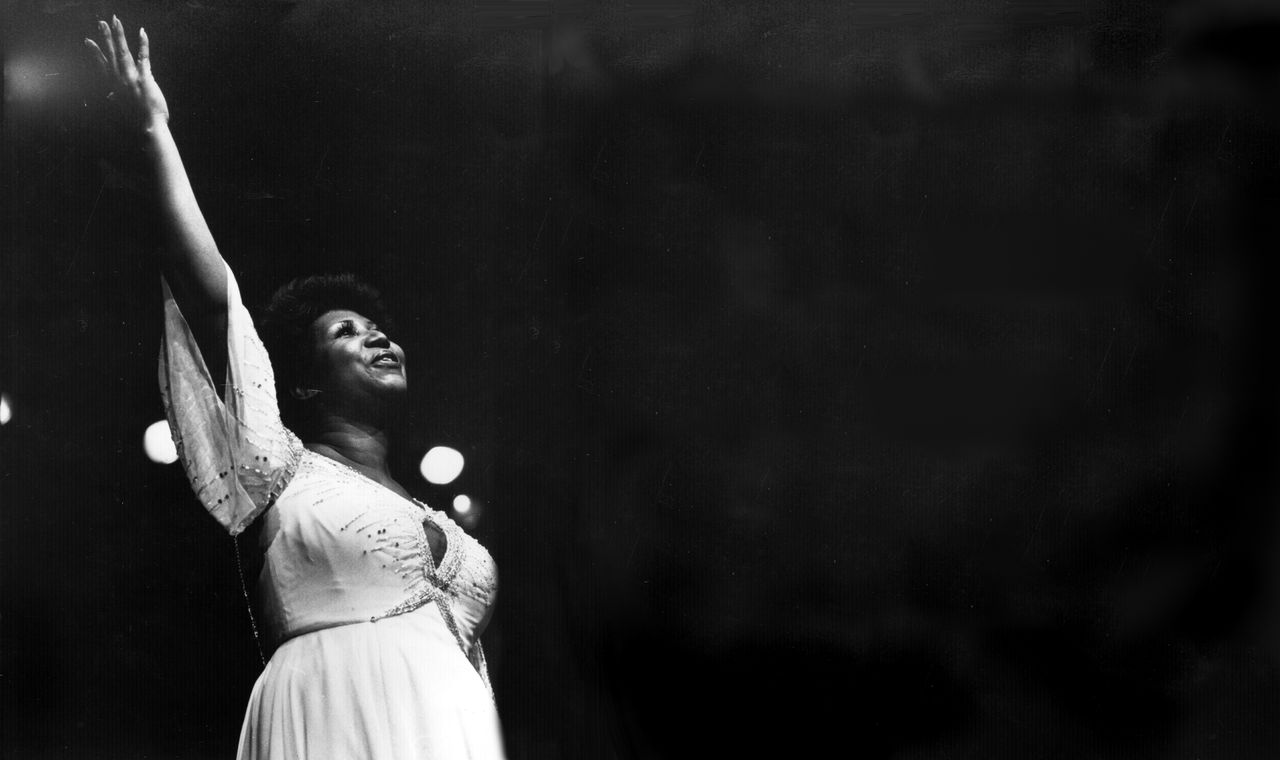 Aretha Franklin.