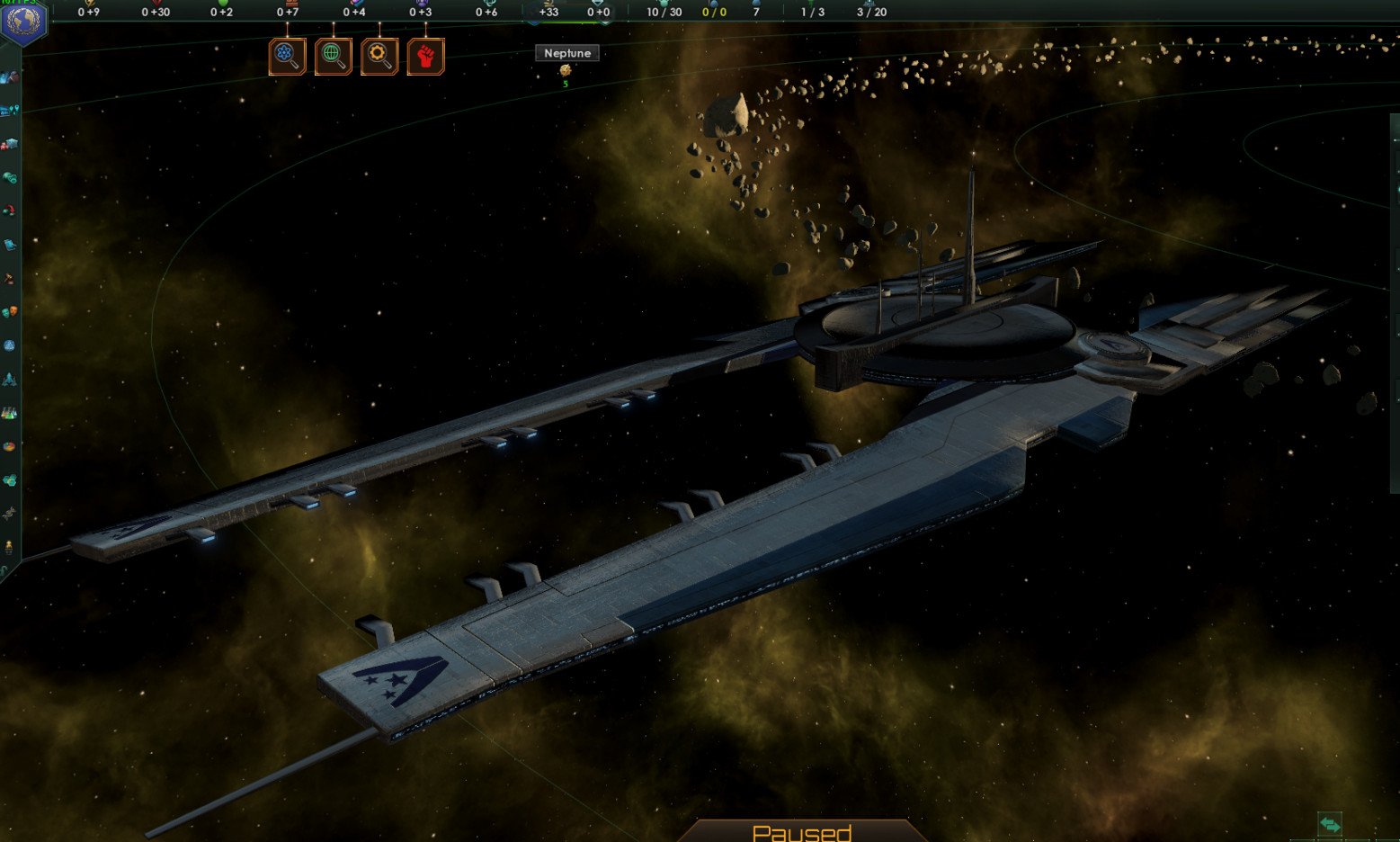 alliance ship rendered in stellaris