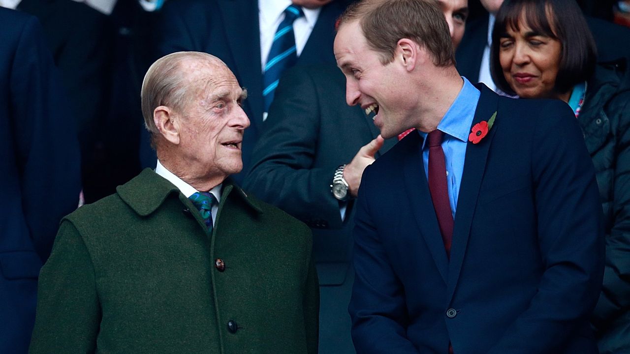 Prince Philip and Prince William