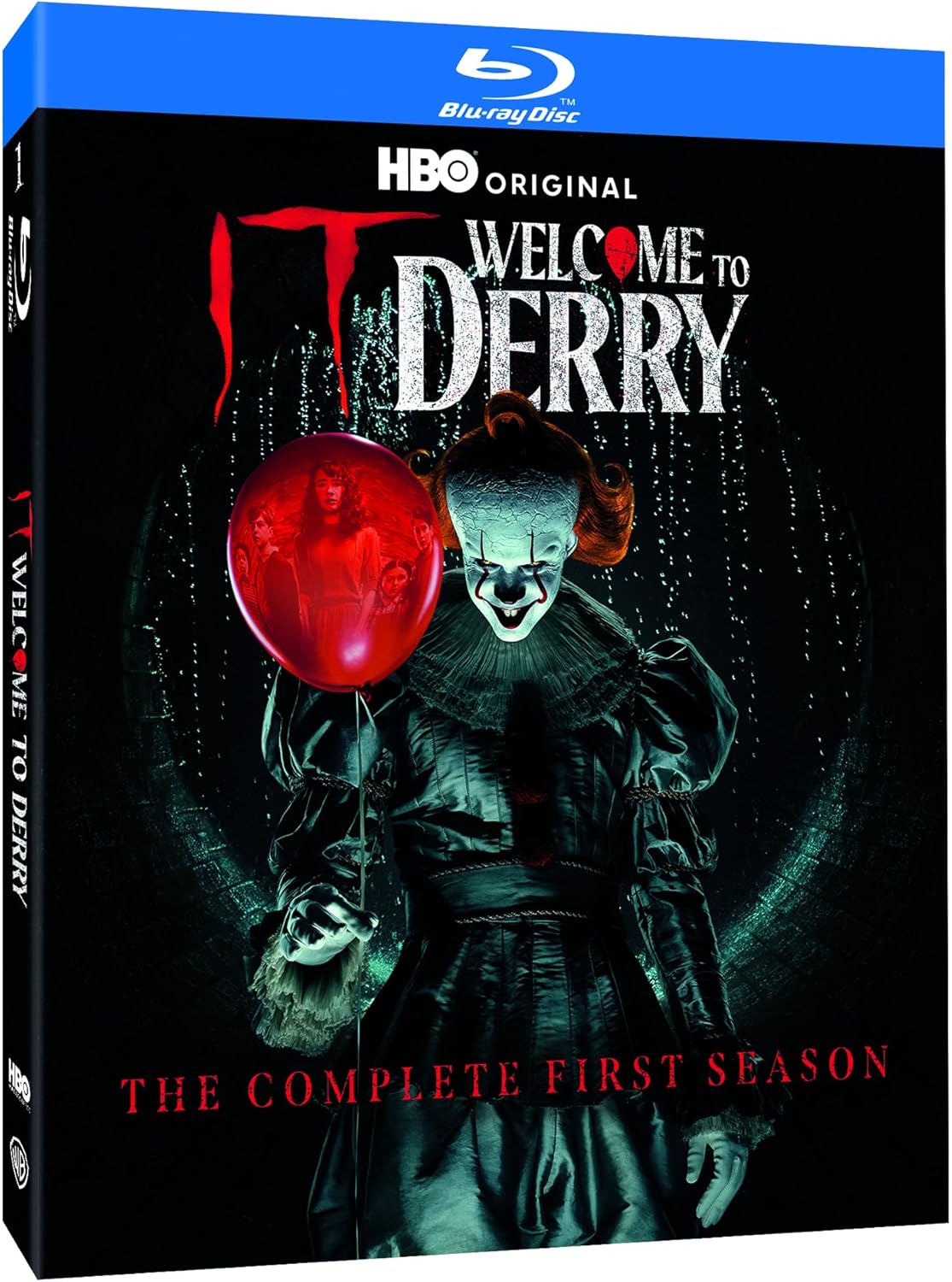 The cover of the It: Welcome To Derry season one Blu-ray.