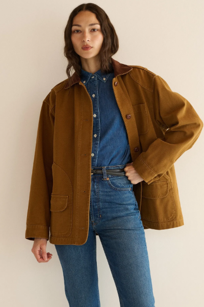DOEN, Pascual Jacket -- Willow Bark