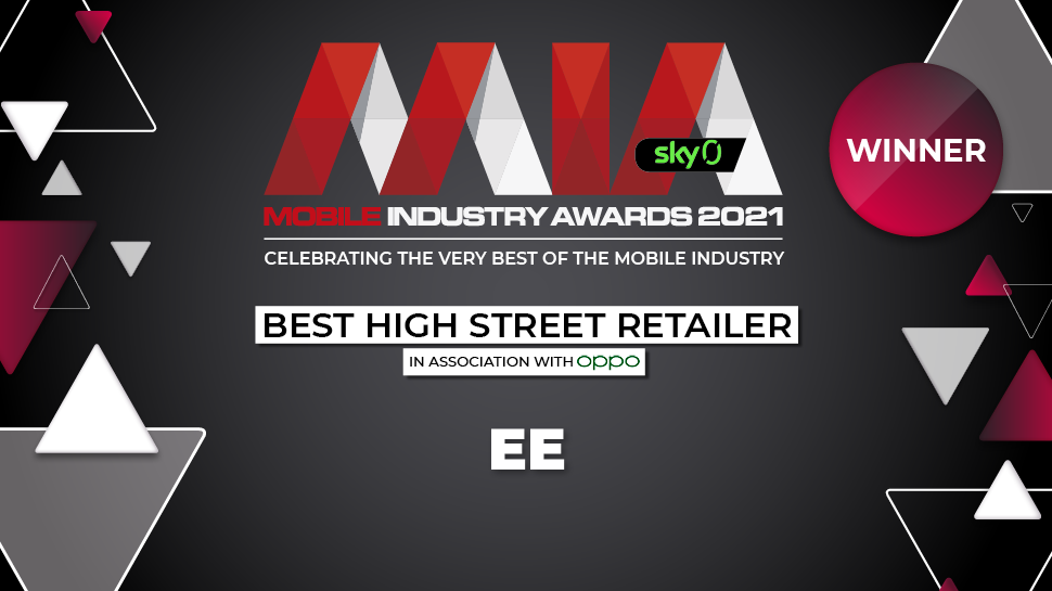 Mobile Industry Awards 2021: EE wins Best High Street Retailer