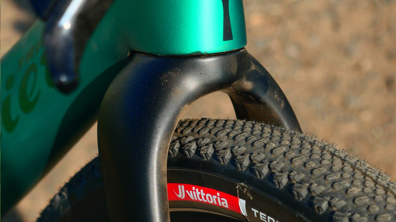 Wilier Rave SLR ID2 front tyre clearance detail