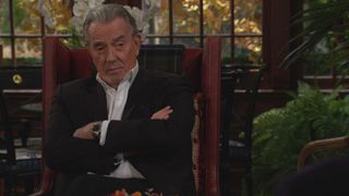 Eric Braeden as Victor with his arms crossed in The Young and the Restless