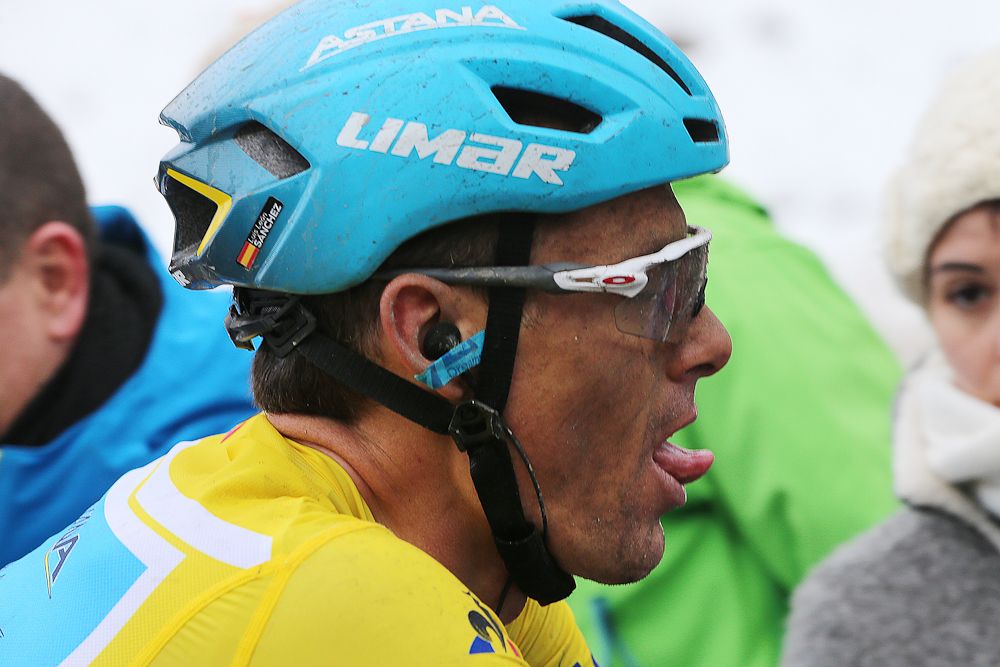 Luis Leon Sanchez lost the jersey on stage 7