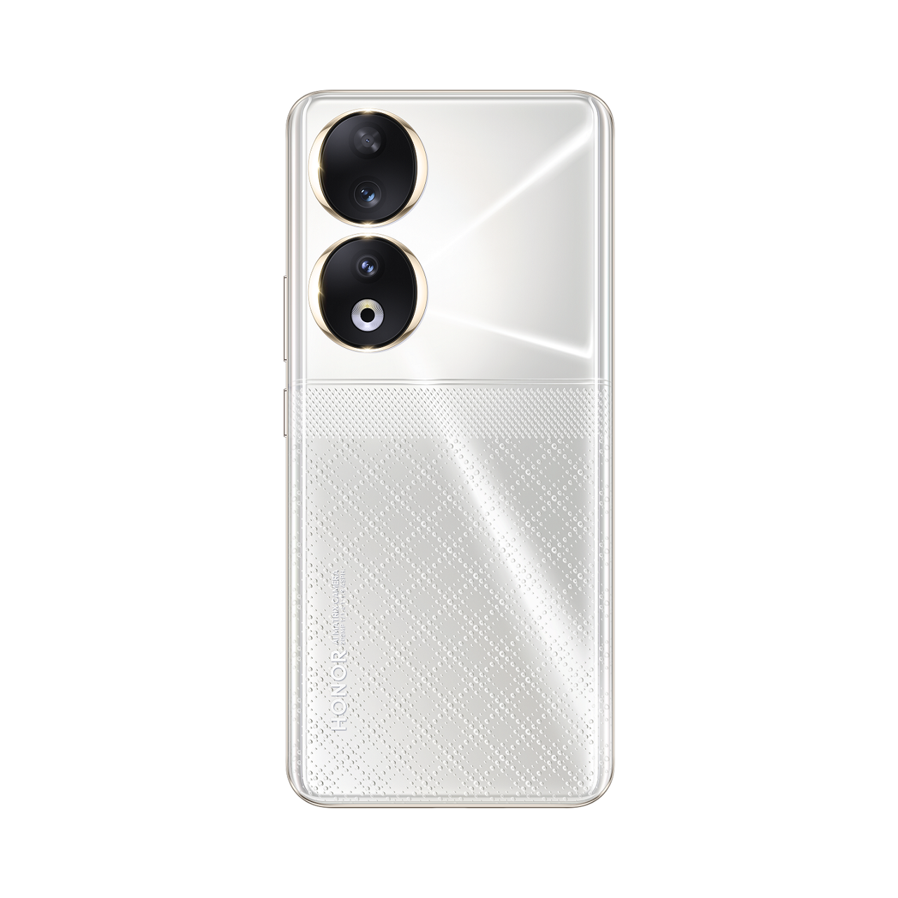 Honor 90 back panel in silver