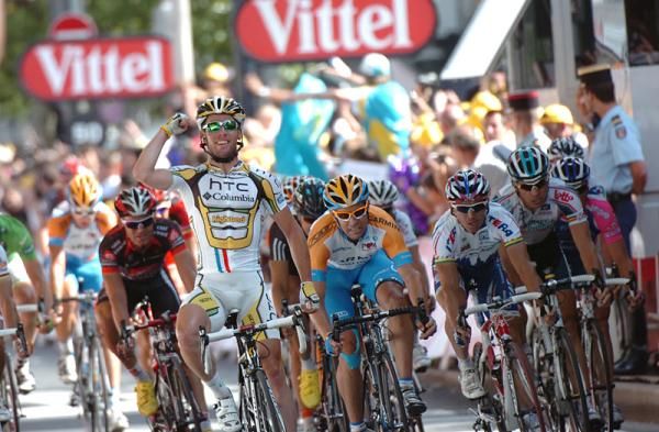 A happy Mark Cavendish (HTC Columbia)