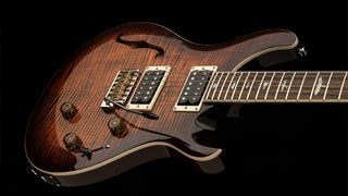 A photo of the PRS SE Custom Semi-Hollow Piezo