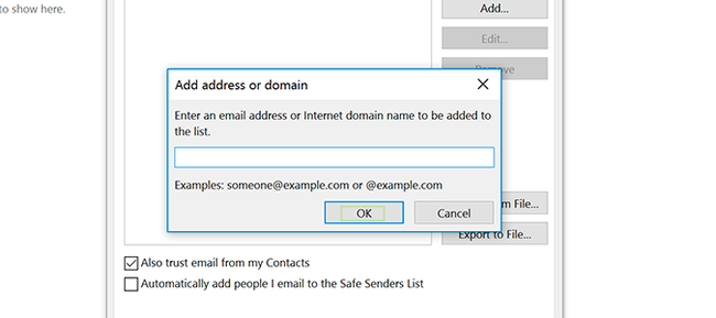 where is the spam folder in outlook 2016