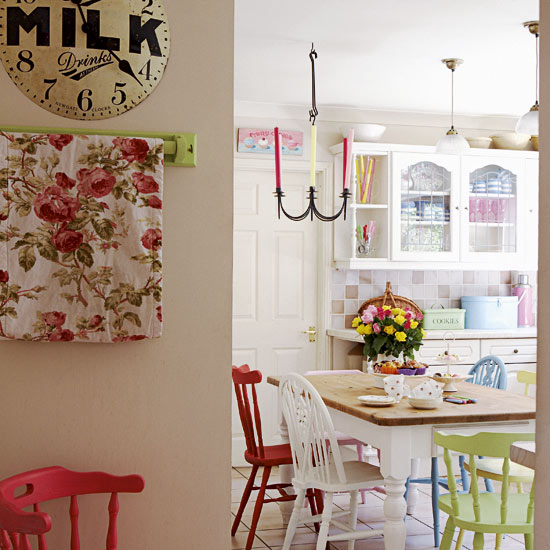 kitchen diner Vintage country home