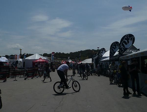 The Sea Otter expo area was quiet on day one, but it will be packed the rest of the weekend.