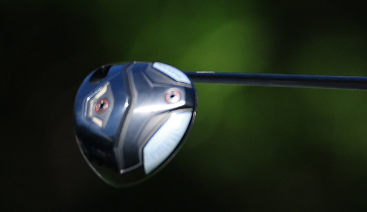A close-up of Justin Rose's mini driver
