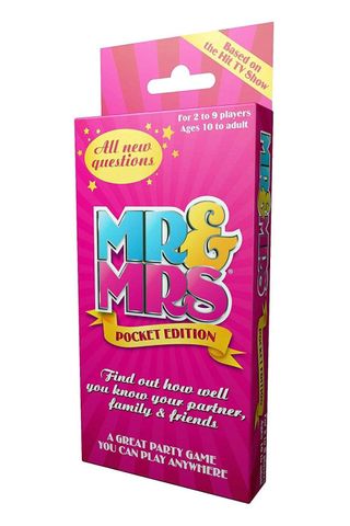 Mr & Mrs Pocket Edition Game - wedding gift ideas
