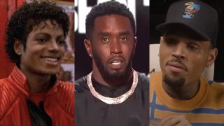 Micahel Jackson in the Thriller music video, Diddy at the BET Awards, Chris Brown on Club Shay Shay.