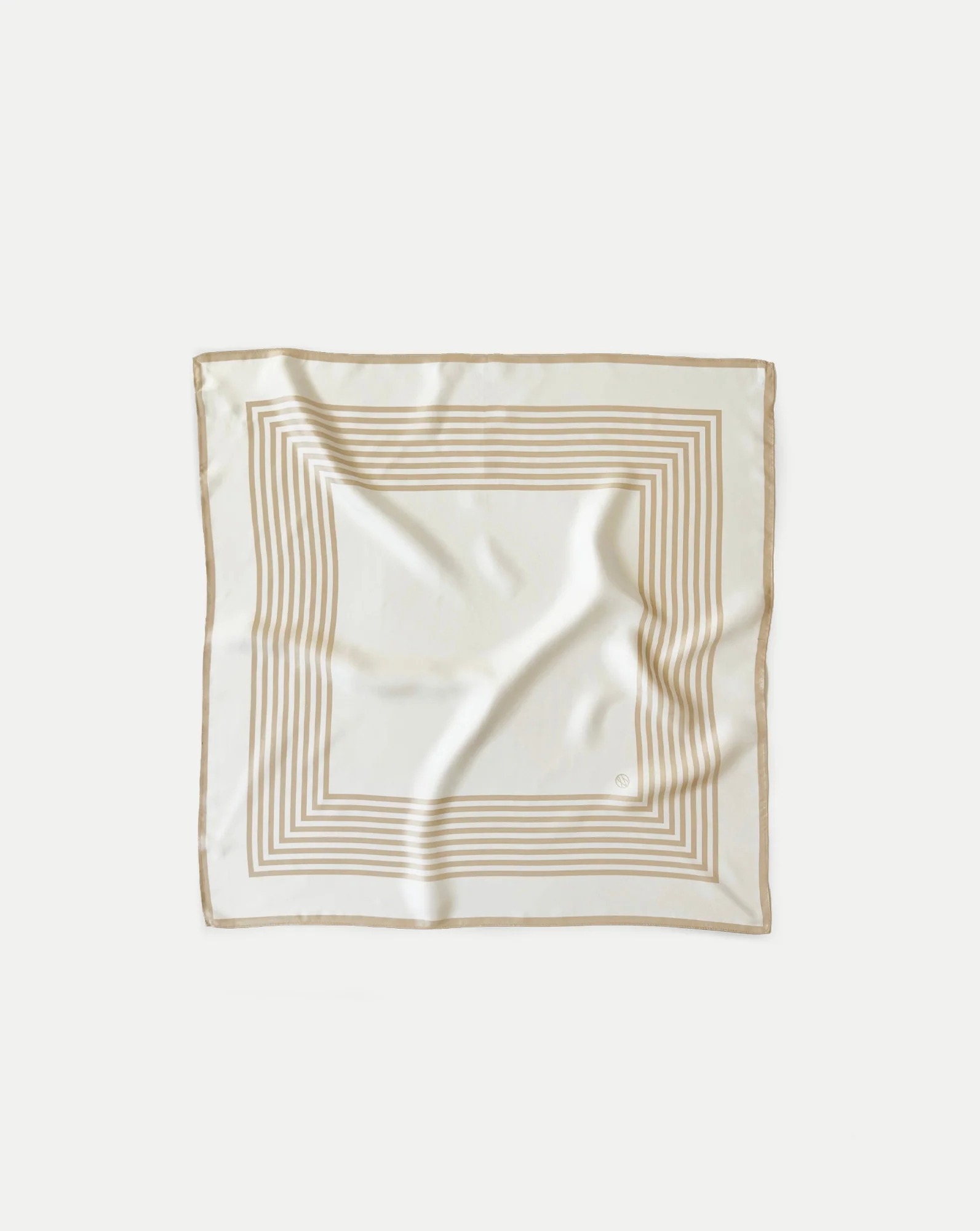 Veronica Beard, Silk Striped Scarfwhite Sand