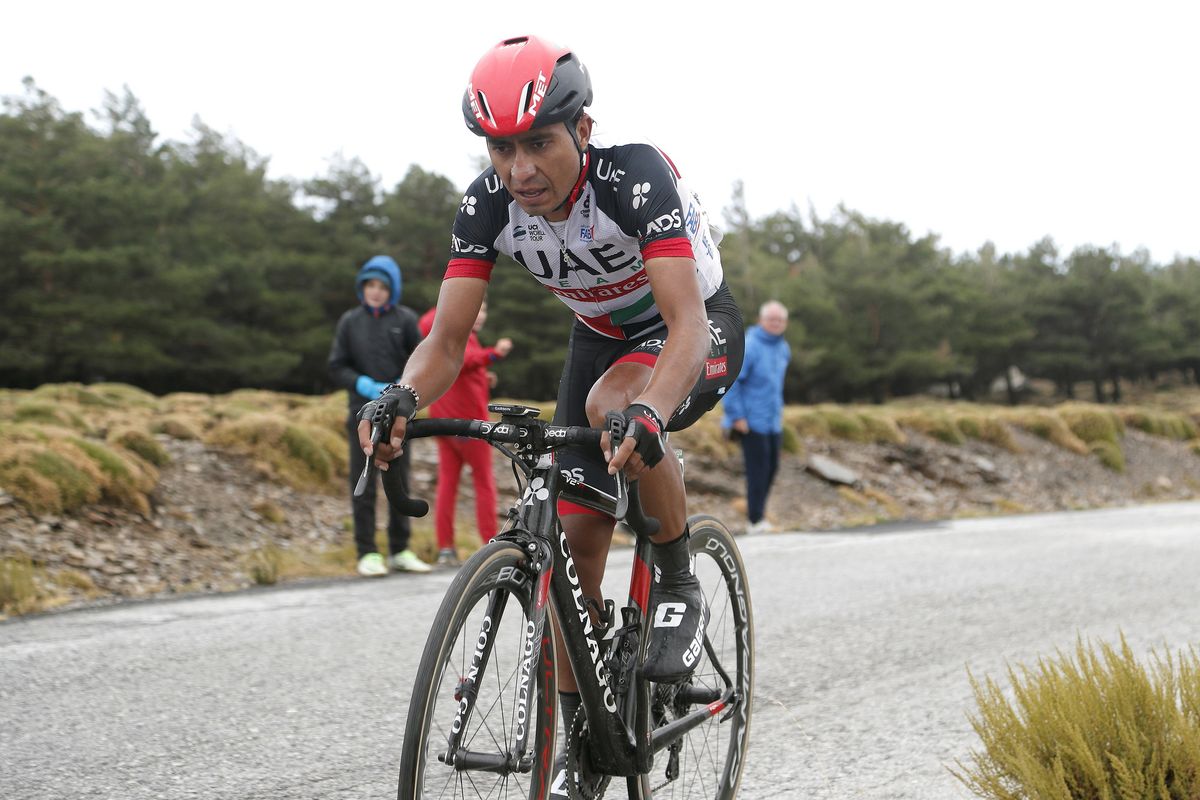 Darwin Atapuma on stage 11 of the Vuelta a Espa&ntilde;a