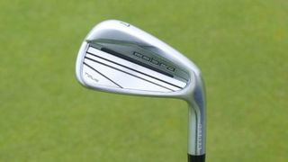 The Cobra King Tour Iron is definitely one of our favorite golf irons available right now and it comes with a very cool profile that features some cool eye-lines marks