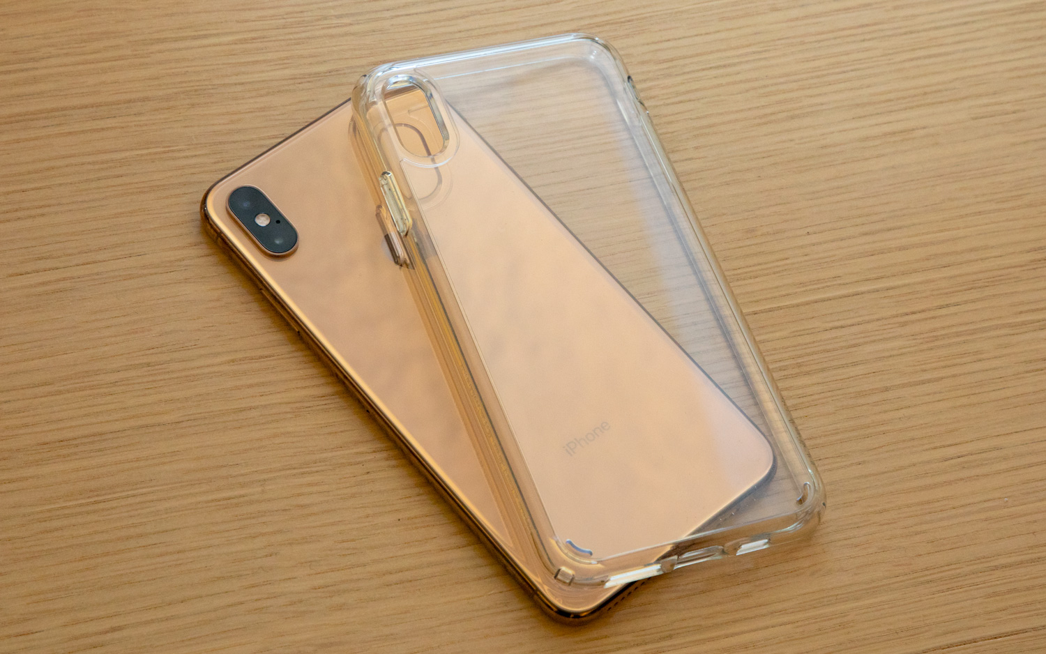Supreme Shy iPhone XS Max Clear Case