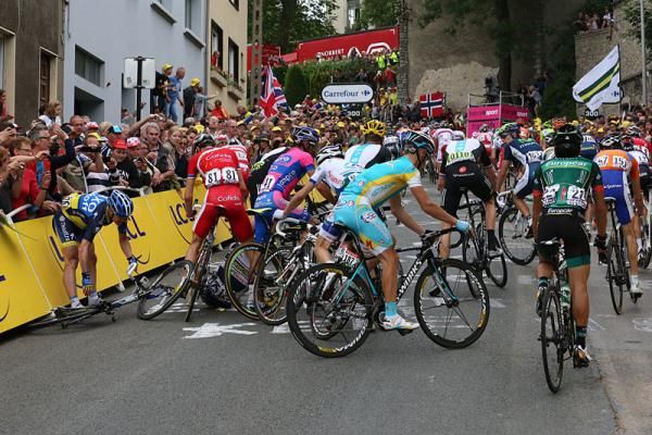 There were several crashes in stage 3
